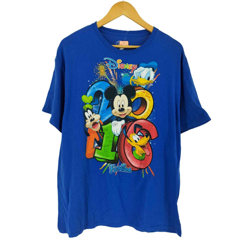 キャラクタープリントクルーネックS/S Tシャツ メンズ JPN:XL