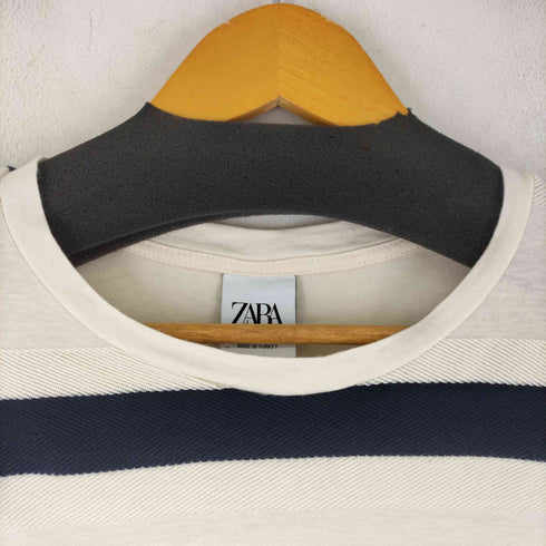ザラ ZARA ボーダー S/S カットソー レディース import:L