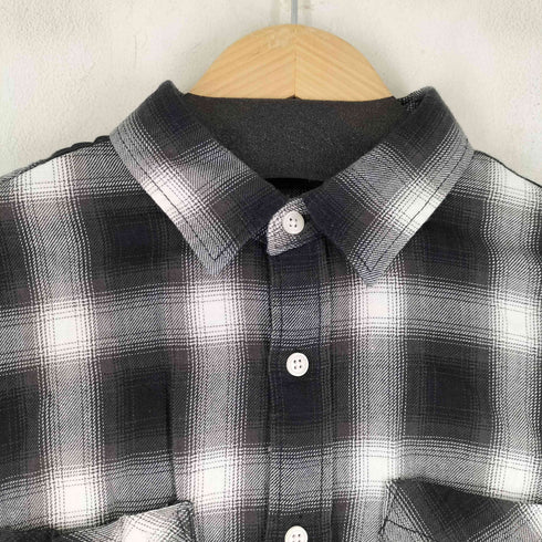 ブラウニー BROWNY L/S オンブレチェックシャツ メンズ JPN:M