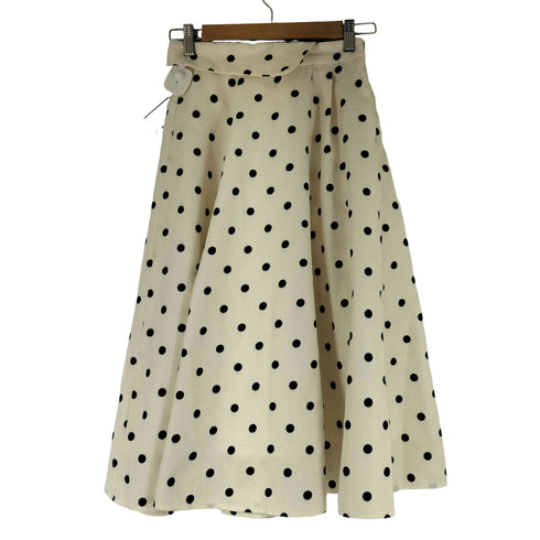 トッコクローゼット tocco closet ドット柄 スカート レディース JPN:M