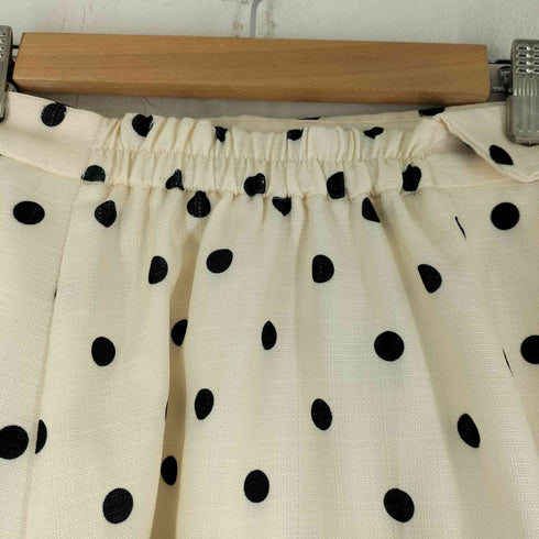 トッコクローゼット tocco closet ドット柄 スカート レディース JPN:M