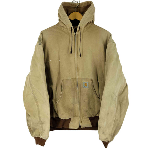 カーハート Carhartt ダック地 アクティブ ジャケット 鬼フェード ボロ メンズ