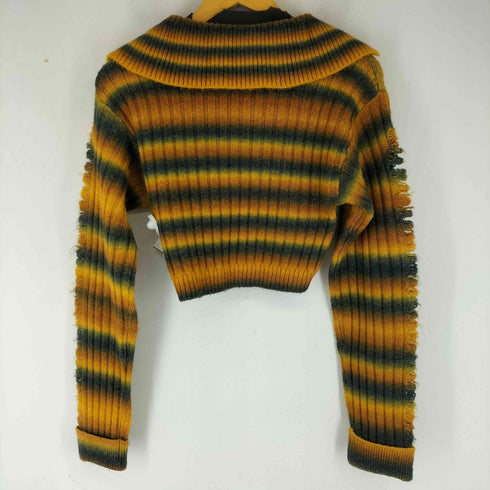 RECLAIMED VINTAGE マルチカラー ダメージ カーディガン レディース US 4
