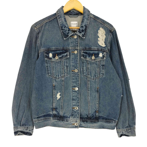 ゲス GUESS Warp Stretch 90s Icon Jacket レディース M