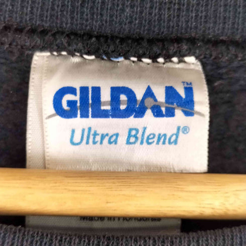 ギルダン GILDAN フロント刺繍 クルーネック スウェット メンズ JPN:L
