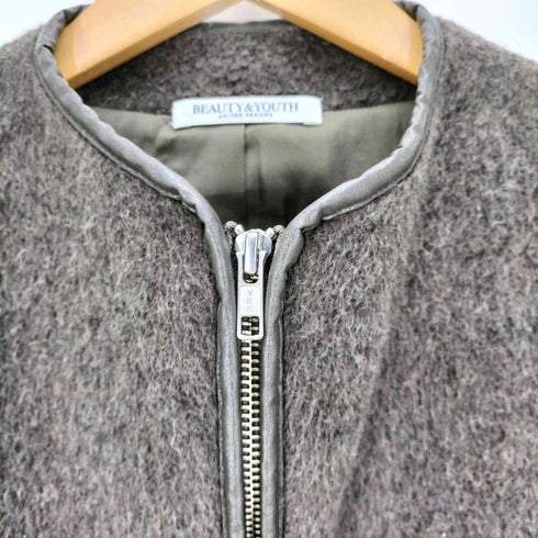 ビューティーアンドユースユナイテッドアローズ BEAUTY & YOUTH UNITED ARROWS ジャカード シャギー ブルゾン レディース FREE