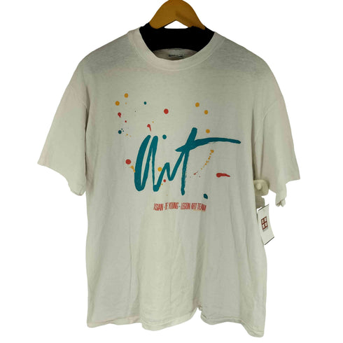 ヘインズ Hanes 90S フロントプリント S/S Tシャツ メンズ JPN:XL