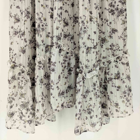 アプワイザーリッシェ Apuweiser riche イレヘムフラワープリントワンピース レディース 0
