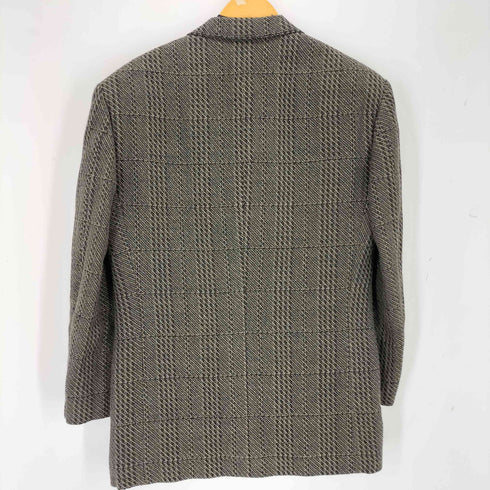 ジョルジオアルマーニ Giorgio Armani チェックウールテーラードジャケット メンズ