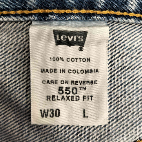 リーバイス Levis 550 RELAXED FIT デニムショーツ レディース 30
