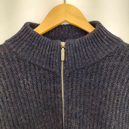 エルエルビーン L.L.Bean 80s USA製 ウールアルパカ リブ編み ドライバーズニット メンズ import:M