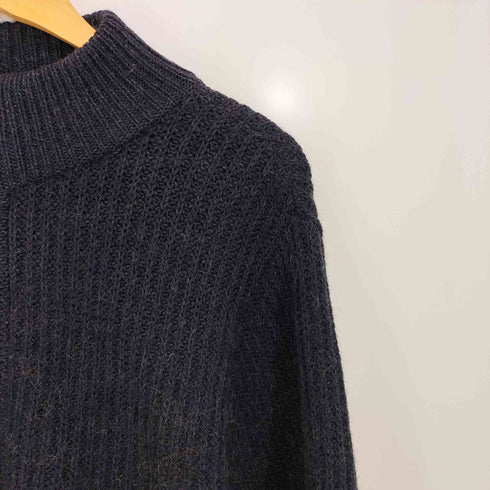 エルエルビーン L.L.Bean 80s USA製 ウールアルパカ リブ編み ドライバーズニット メンズ import:M