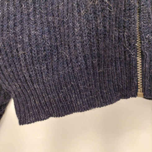 エルエルビーン L.L.Bean 80s USA製 ウールアルパカ リブ編み ドライバーズニット メンズ import:M