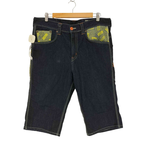 エドウィン EDWIN exclusive vintage 濃紺 ハーフ デニム パンツ メンズ 36