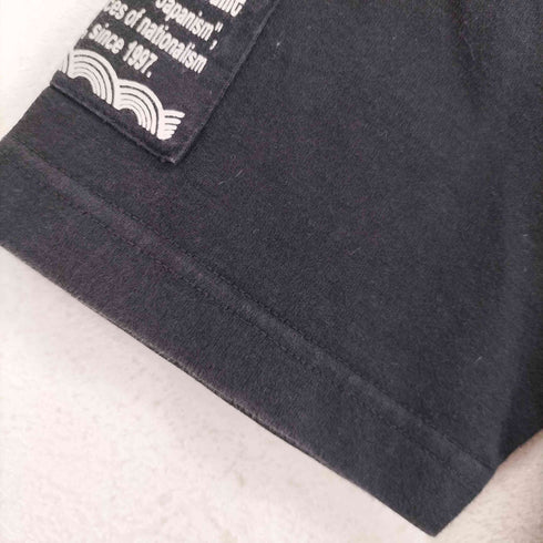 爆燗 和柄 両面プリントクルーネックTシャツ メンズ 38