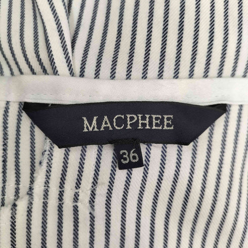 マカフィー MACPHEE コットンサージ サーキュラーロングスカート レディース DE:36