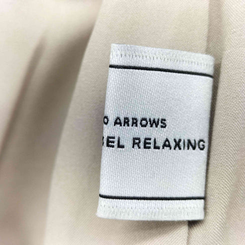 グリーンレーベルリラクシング GREEN LABEL RELAXING タック ワイド パンツ 撥水 レディース 36
