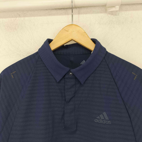 アディダス adidas キネティック 長袖ポロシャツ メンズ O