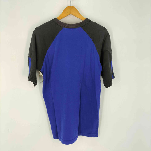 アディダス adidas 00s 万国旗タグ ラグランスリーブ 3ストライプ Tシャツ メンズ import:M
