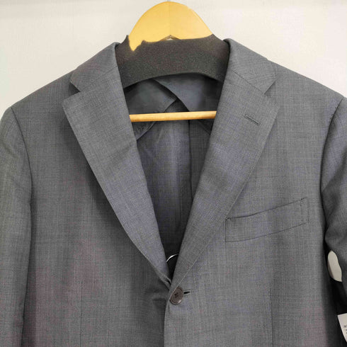 ユナイテッドアローズグリーンレーベルリラクシング UNITED ARROWS green label relaxing ウール シルク混 カジュアルスーツ セットアップ メンズ 46