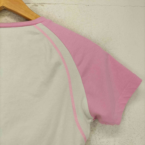 プーマ PUMA 裾ロゴラグランスリーブチビTシャツ Y2K レディース L
