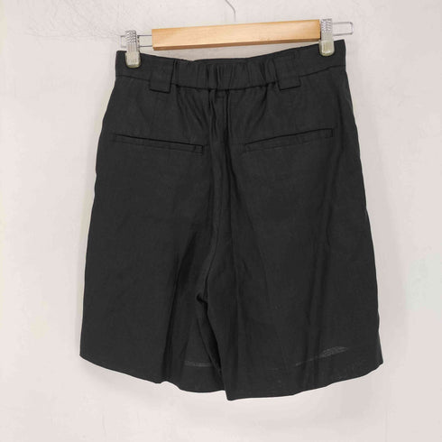 スピックアンドスパン Spick and Span コーティングリネンセンプレハーフパンツ レディース JPN:38