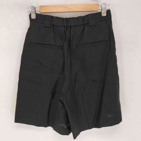 スピックアンドスパン Spick and Span コーティングリネンセンプレハーフパンツ レディース JPN:38