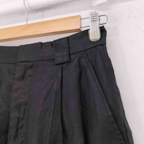 スピックアンドスパン Spick and Span コーティングリネンセンプレハーフパンツ レディース JPN:38