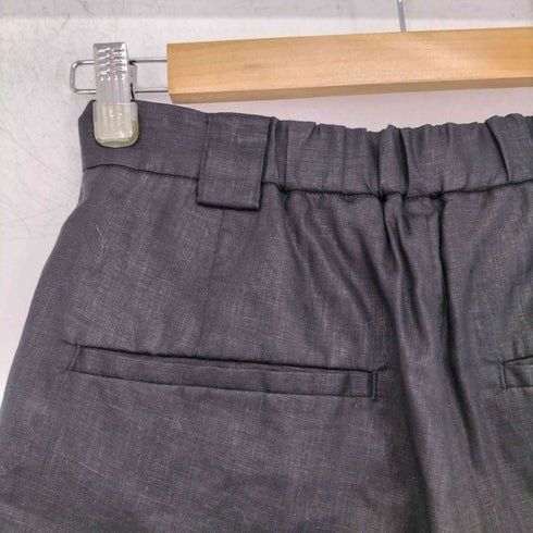スピックアンドスパン Spick and Span コーティングリネンセンプレハーフパンツ レディース JPN:38