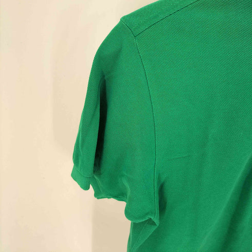 シュミーズラコステ CHEMISE LACOSTE 鹿の子 ロゴワッペン ポロシャツ メンズ JPN:3