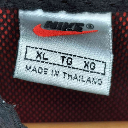 ナイキ NIKE 90s 銀タグ スウッシュ刺繍 裾ドローコード ハーフジップ プルオーバージャケット メンズ import:XL