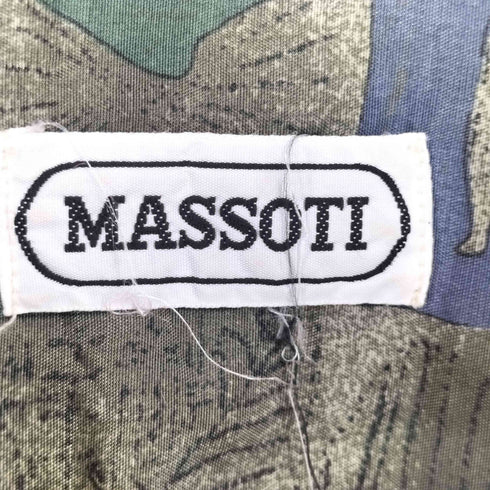 MASSOTI 総柄レギュラーカラーS/S シャツ メンズ JPN:M