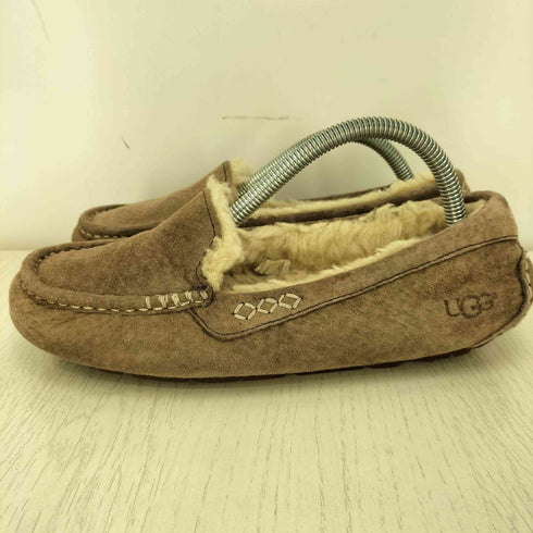 アグ UGG ANSLEY アンスレー ムートン スリッポン シューズ レディース JPN:24