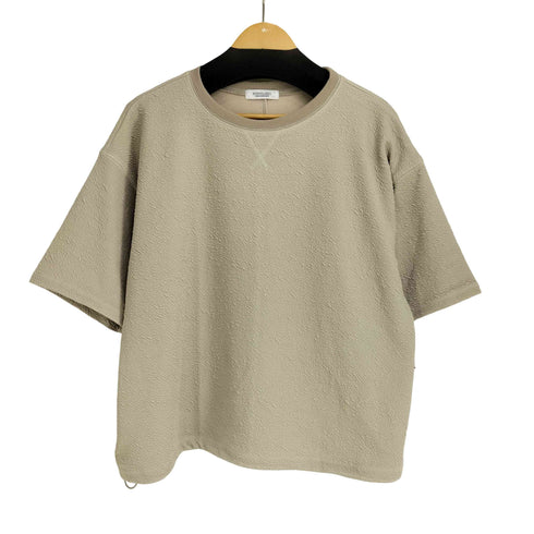 アーバンリサーチサニーレーベル URBAN RESEARCH Sonny Label 26SS カットジャガードドロスト五分袖プルオーバー レディース FREE