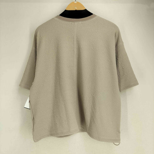 アーバンリサーチサニーレーベル URBAN RESEARCH Sonny Label 26SS カットジャガードドロスト五分袖プルオーバー レディース FREE