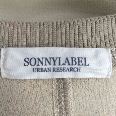 アーバンリサーチサニーレーベル URBAN RESEARCH Sonny Label 26SS カットジャガードドロスト五分袖プルオーバー レディース FREE