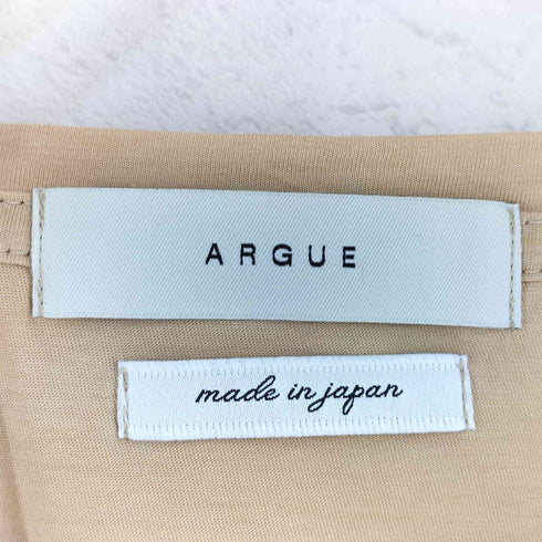 アギュー ARGUE クルーネック 半袖 カットソー レディース FREE