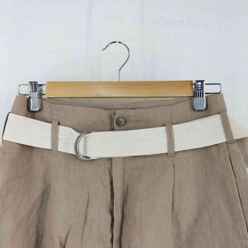 アングリッド Ungrid リネンベルテッドショートパンツ レディース M