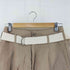 アングリッド Ungrid リネンベルテッドショートパンツ レディース M