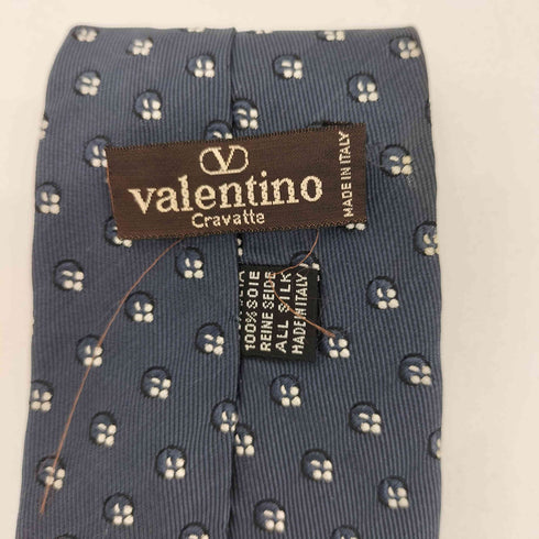 ヴァレンティノ Valentino Cravatte 総柄 シルク ネクタイ メンズ
