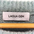 ラグアジェム LAGUA GEM BIG LOGO SHAGGY ニット メンズ FREE