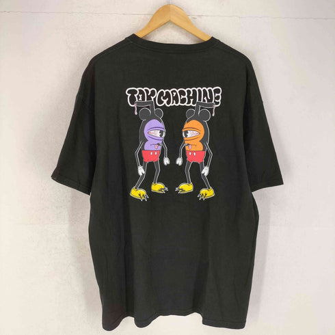 トイマシーン TOY MACHINE 両面プリントクルーネックTシャツ メンズ L