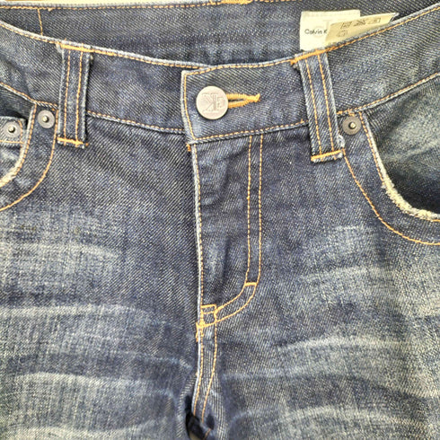 カルバンクラインジーンズ Calvin Klein Jeans フレア デニム パンツ Y2K レディース 27