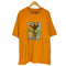 HALLOWEEN THE THING フロントプリントクルーネックTシャツ メンズ