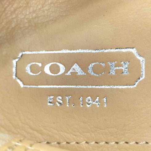 コーチ COACH シグネチャー柄リボンデザインパンプス レディース 6B