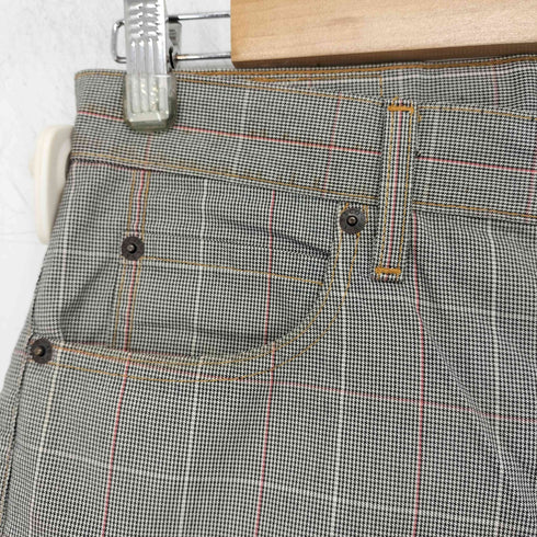 リーバイスヴィンテージクロージング Levis Vintage Clothing 00s 千鳥格子柄 デニムパンツ メンズ W30L33