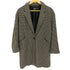 ザラ ZARA ハウンドトゥース コットンポリ チェスターコート レディース import:S