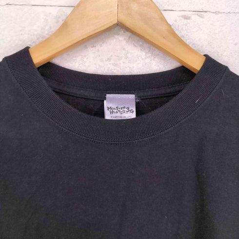 和柄 ラメデザイン ゲームTシャツ メンズ L