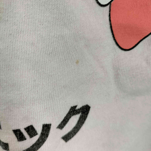 フロントキャラクタープリントTシャツ メンズ M