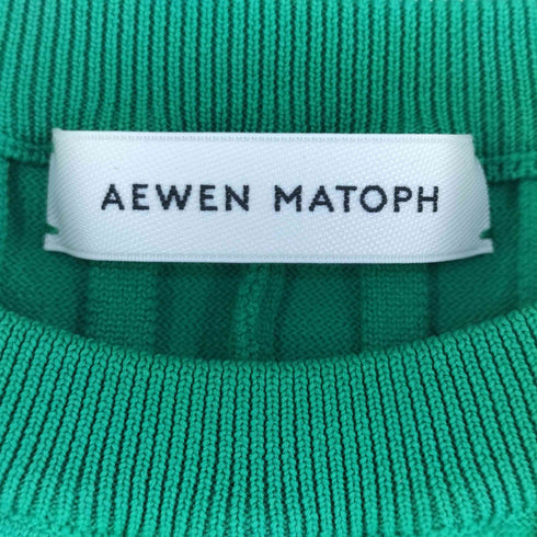 イウエンマトフ AEWEN MATOPH バックオープンワイドリブニット レディース